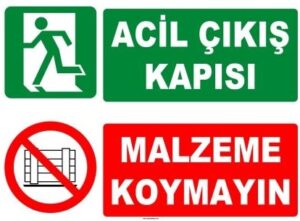 Okullarda Acil Çıkış Kapıları ve Yolları Nasıl Olmalıdır?